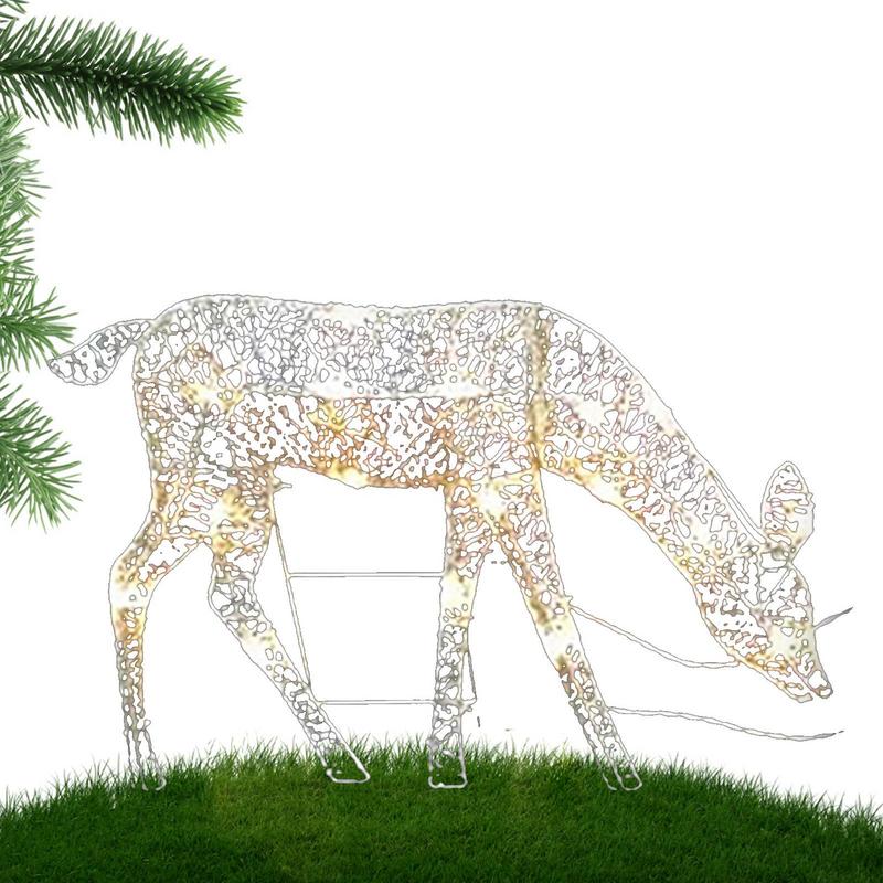 Lighting Decoration Stand - الرنة عيد الميلاد الديكور احتفالي مانعة