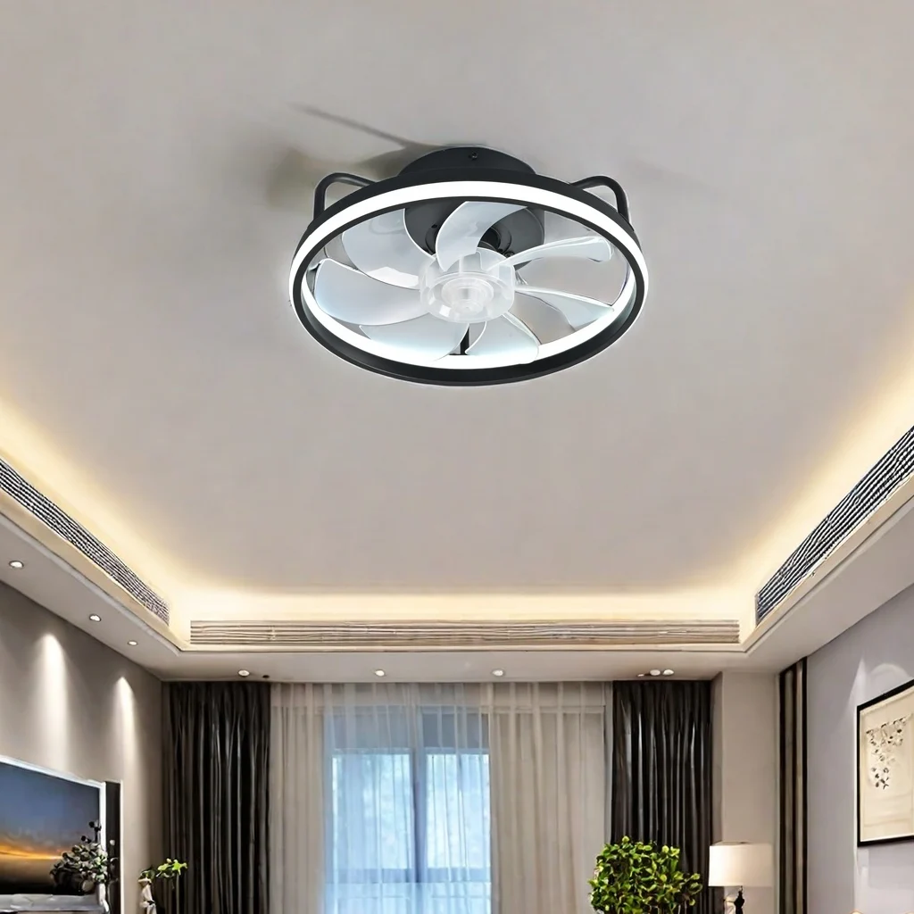 Decor Lighting Ceiling Fans - 2 في 1 مروحة سقف ذكية