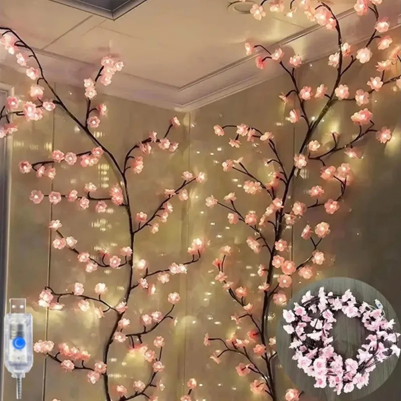 Lighting Tree Decor - مصباح جداري على شكل فرع شجرة