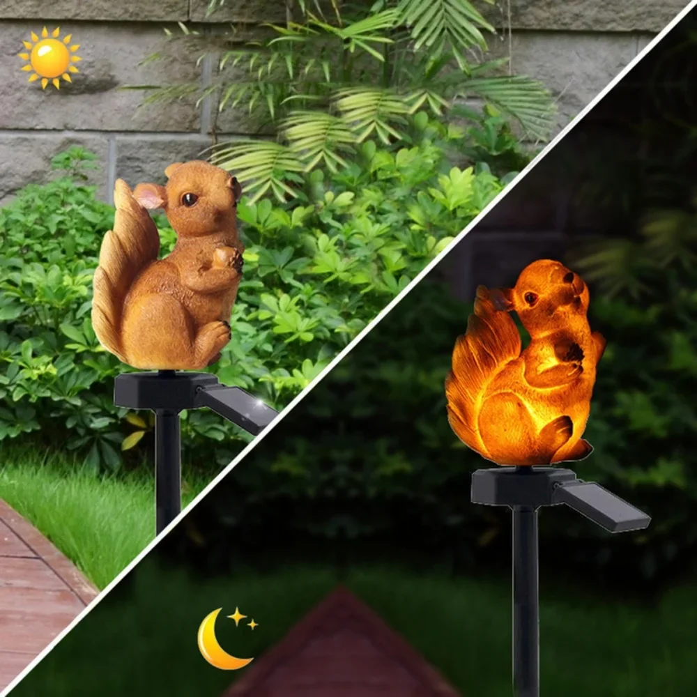 Decor Lighting Pack - مصباح سنجاب خارجي يعمل بالطاقة الشمسية