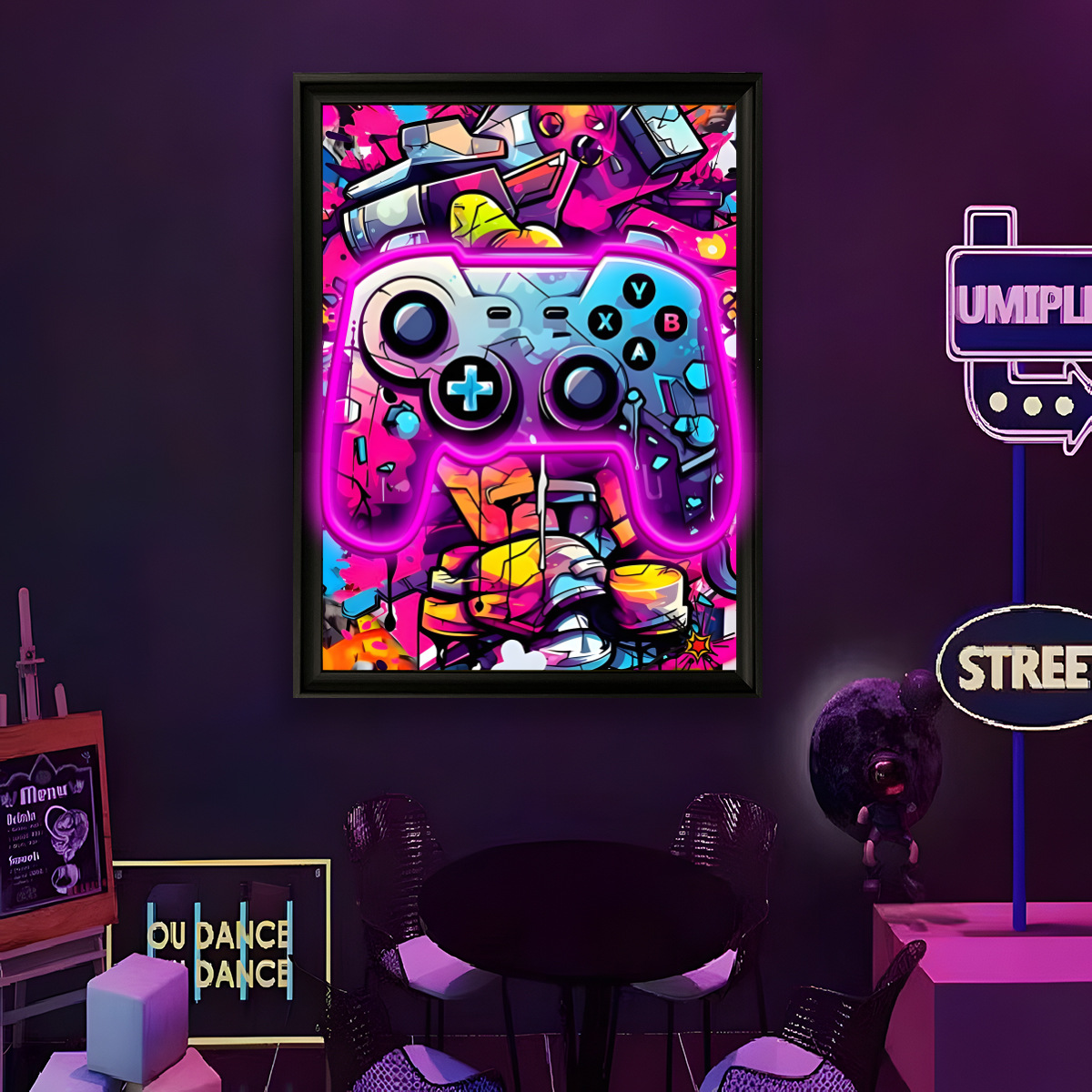 إضاءة نيون LED تعمل بالـ USB،  - مراجعة Led Lighting Wall Decor وسعره