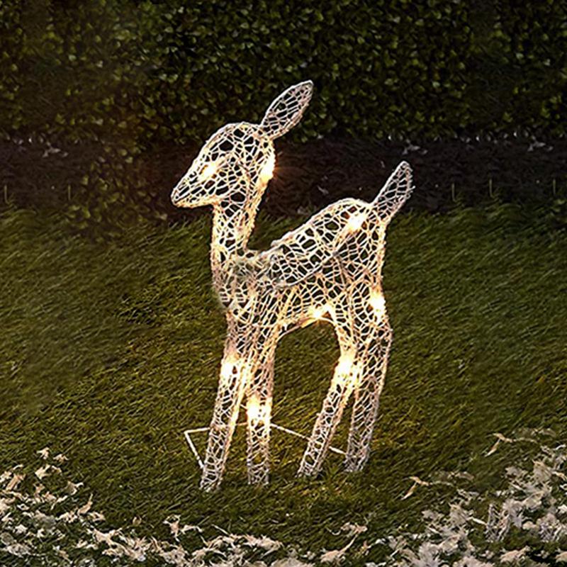 الرنة عيد الميلاد الديكور احتف - مراجعة Lighting Decoration Stand وسعره