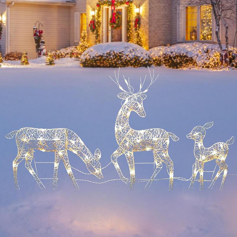 الرنة عيد الميلاد الديكور احتف - مراجعة Lighting Decoration Stand وسعره