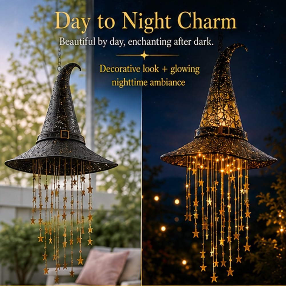 قبعة ساحرة مضيئة معلقة مع أجرا - مراجعة Outdoor Lighting Wedding Decor وسعره
