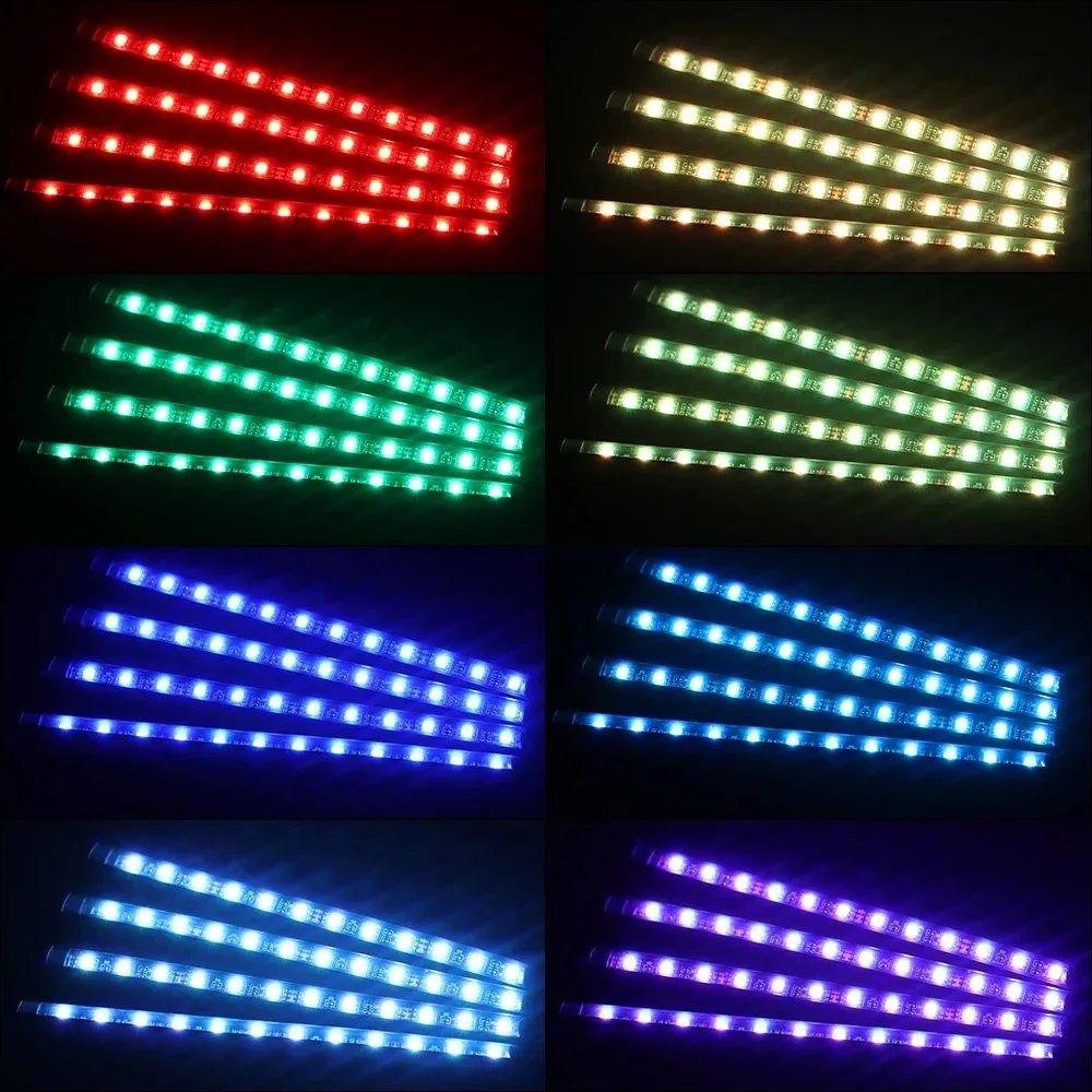 أضواء LED داخلية للسيارة بـ 48 - مراجعة Lighting Bolt Decor وسعره