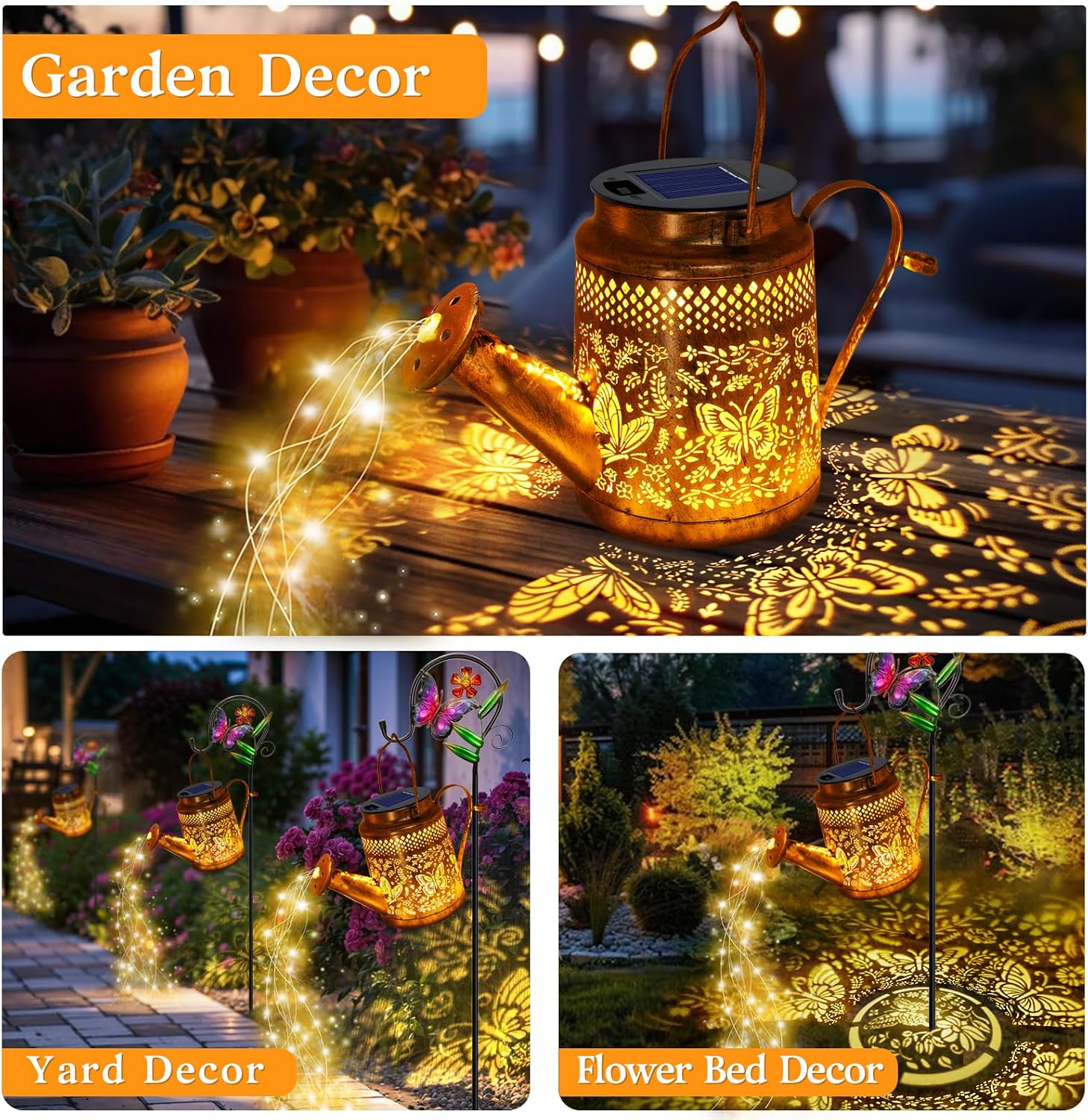 مجموعة من 2 مصابيح شمسية كبيرة - مراجعة Decor Lighting Pack وسعره