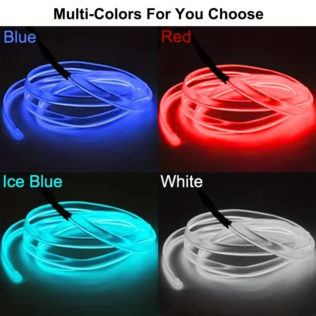 شرائط إضاءة LED نيون للسيارة ب - مراجعة Lighting Bolt Decor وسعره