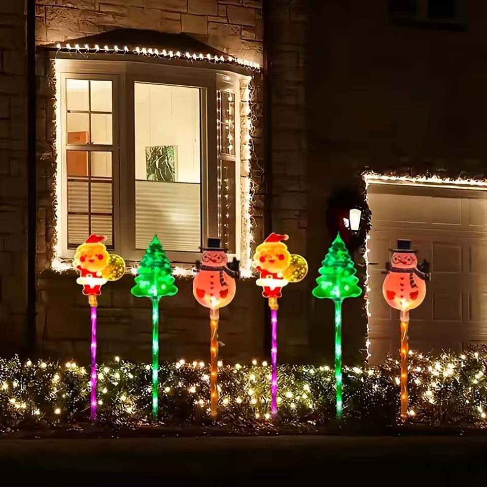 مجموعة واحدة من أضواء الحديقة  - مراجعة Lighting Tree Decor وسعره