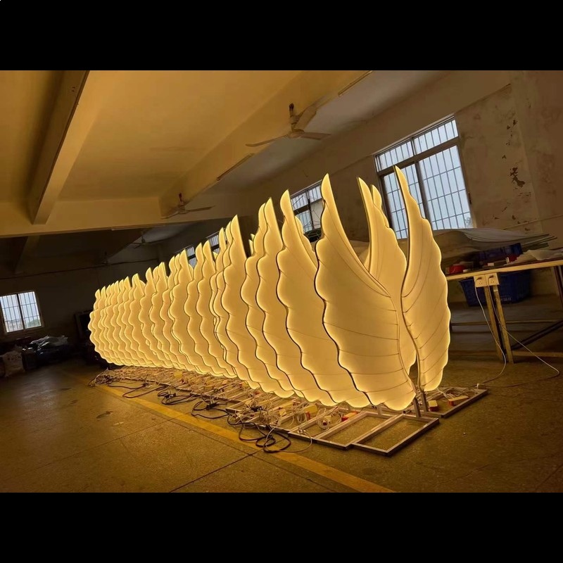 أجنحة ملاك مضيئة، إكسسوارات إض - مراجعة Lighting Decoration Wedding وسعره