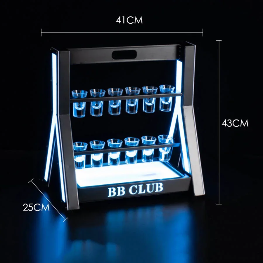 حامل عرض زجاجي ليد قابل لإعادة - مراجعة Lighting Decoration Stand وسعره