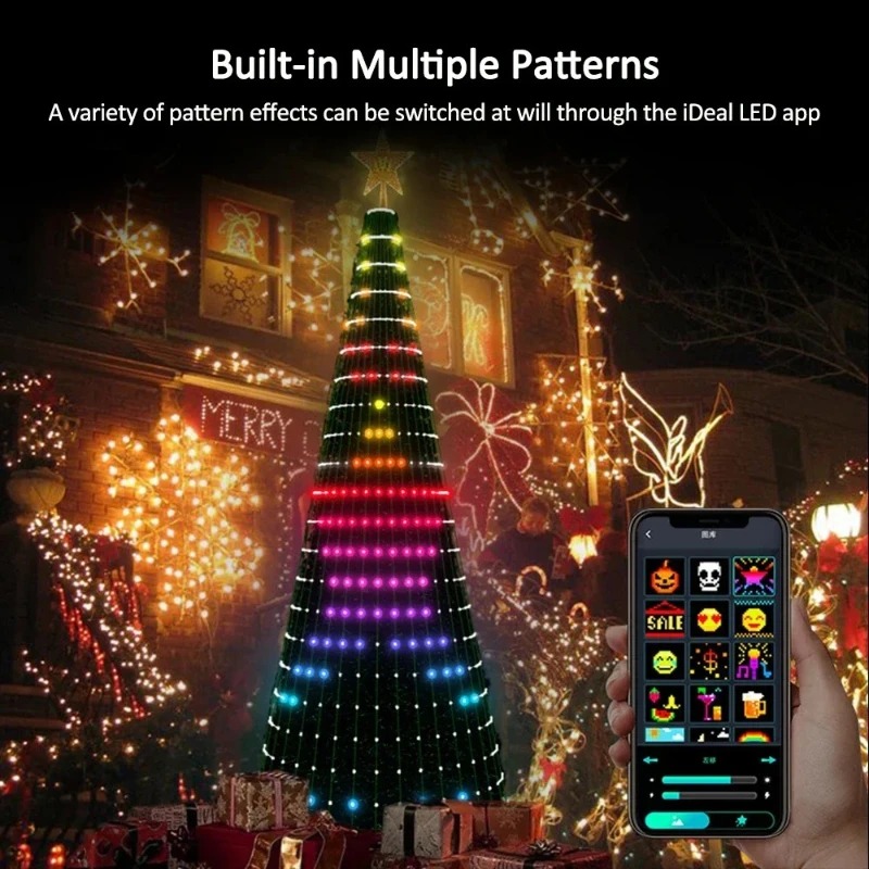 أضواء شجرة عيد الميلاد على شكل - مراجعة Lighting Tree Decor وسعره
