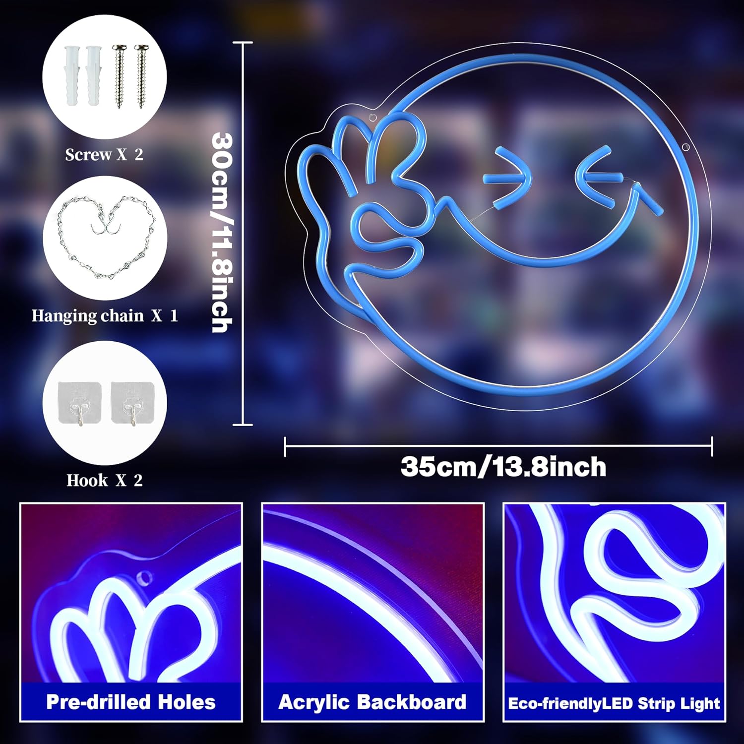 الرموز التعبيرية ابتسامة موافق - مراجعة Ok Lighting Decor وسعره