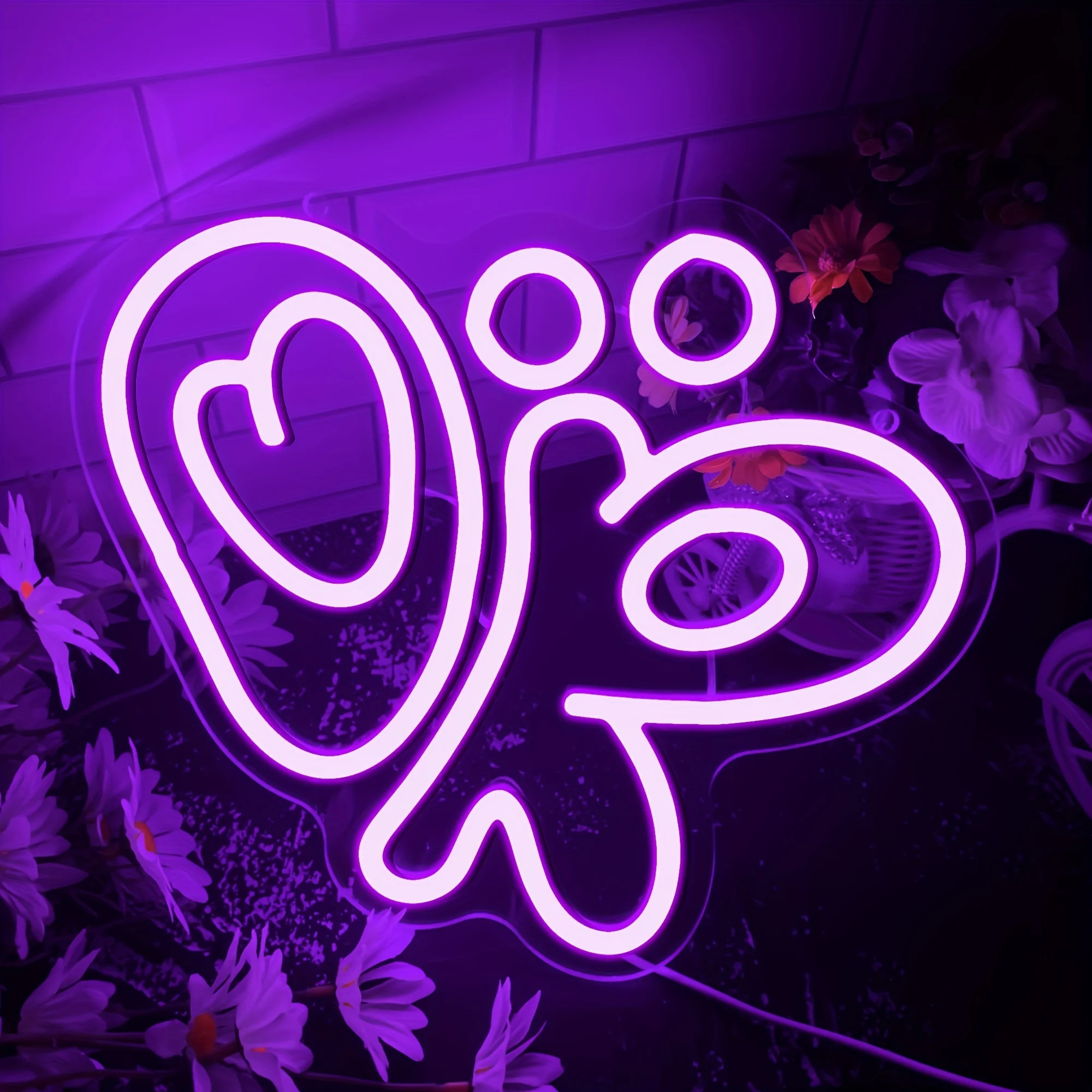 لافتات نيون بإضاءة LED تعمل با - مراجعة Ok Lighting Decor وسعره