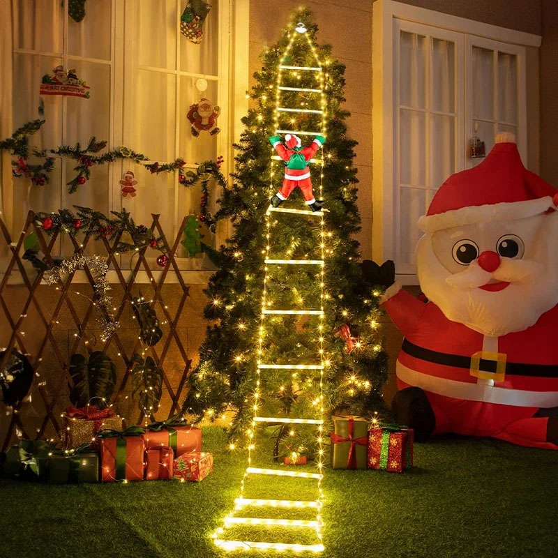 أضواء عيد الميلاد LED، سلسلة إ - مراجعة Lighting Tree Decor وسعره