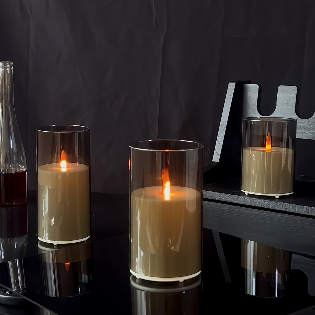 3 قطع من الشموع الاصطناعية الق - مراجعة Decor Lighting Pack وسعره