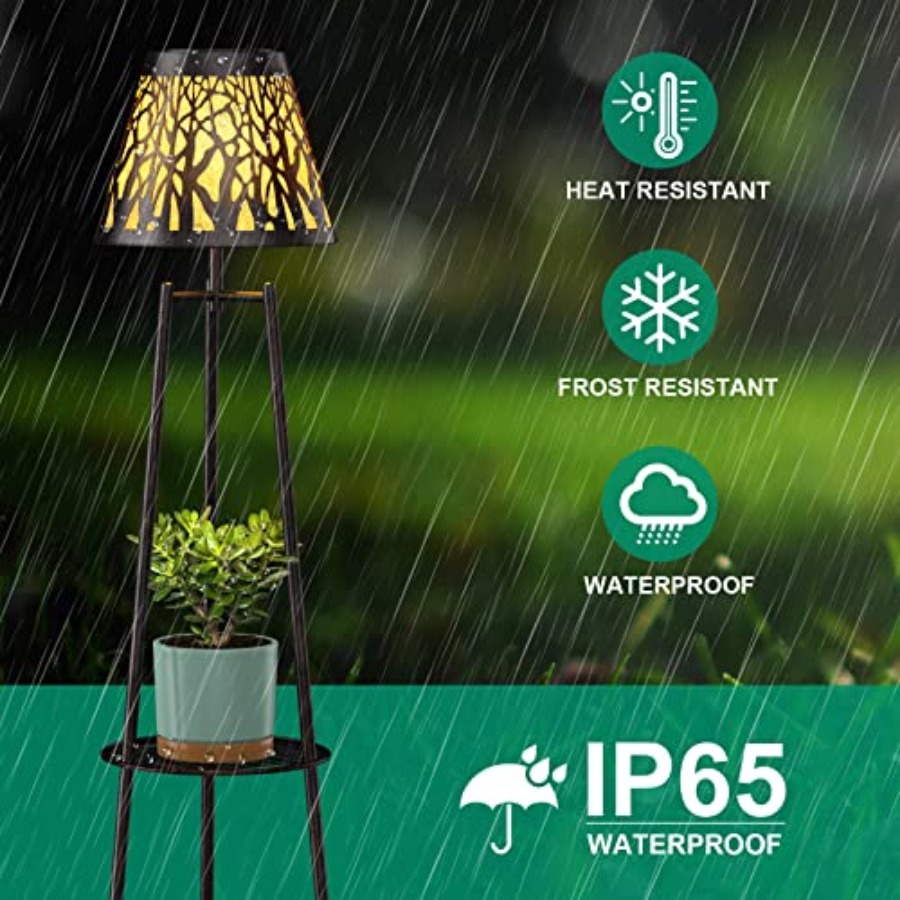 مصباح أرضي شمسي خارجي مع حامل  - مراجعة Decor Lighting Pack وسعره