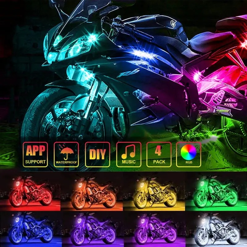 دراجة نارية LED ضوء الزخرفية r - مراجعة Lighting Bolt Decor وسعره