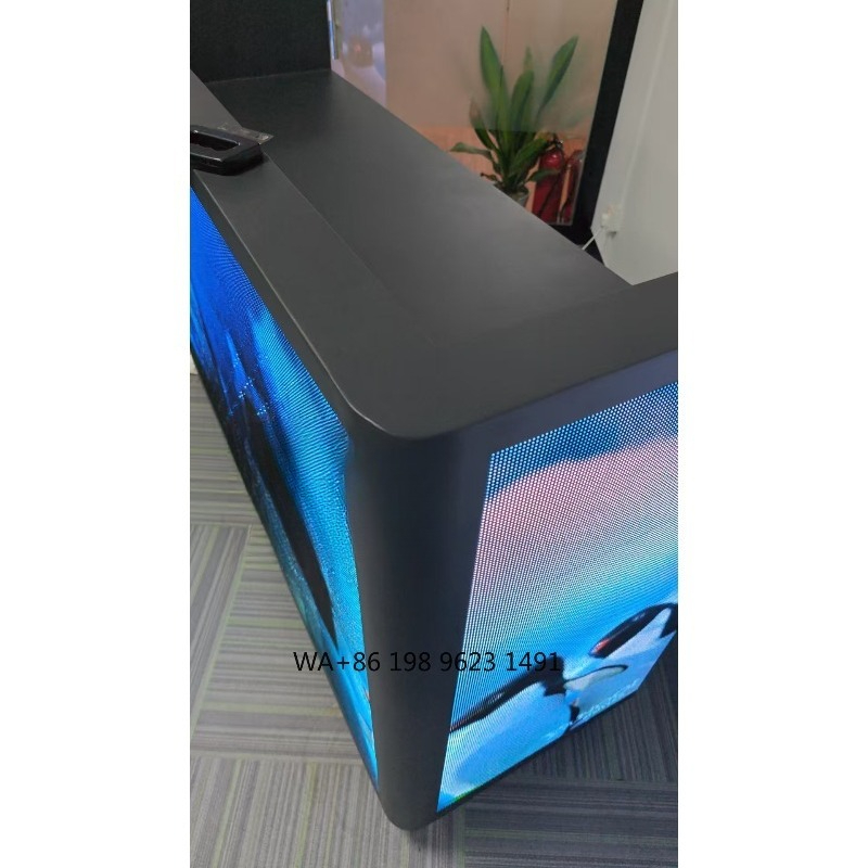 شاشة عرض LED محمولة لمنصة الدي - مراجعة Lighting Decoration Stand وسعره