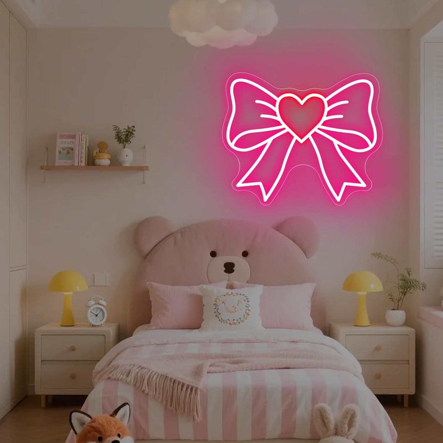 لافتات نيون على شكل قوس، أضواء - مراجعة Led Lighting Wall Decor وسعره