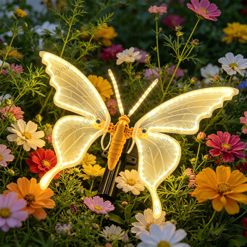 أضواء فراشات ديناميكية خارجية  - مراجعة Outdoor Lighting Wedding Decor وسعره