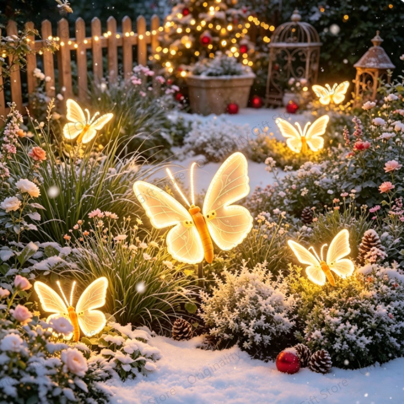 أضواء فراشات ديناميكية خارجية  - مراجعة Outdoor Lighting Wedding Decor وسعره