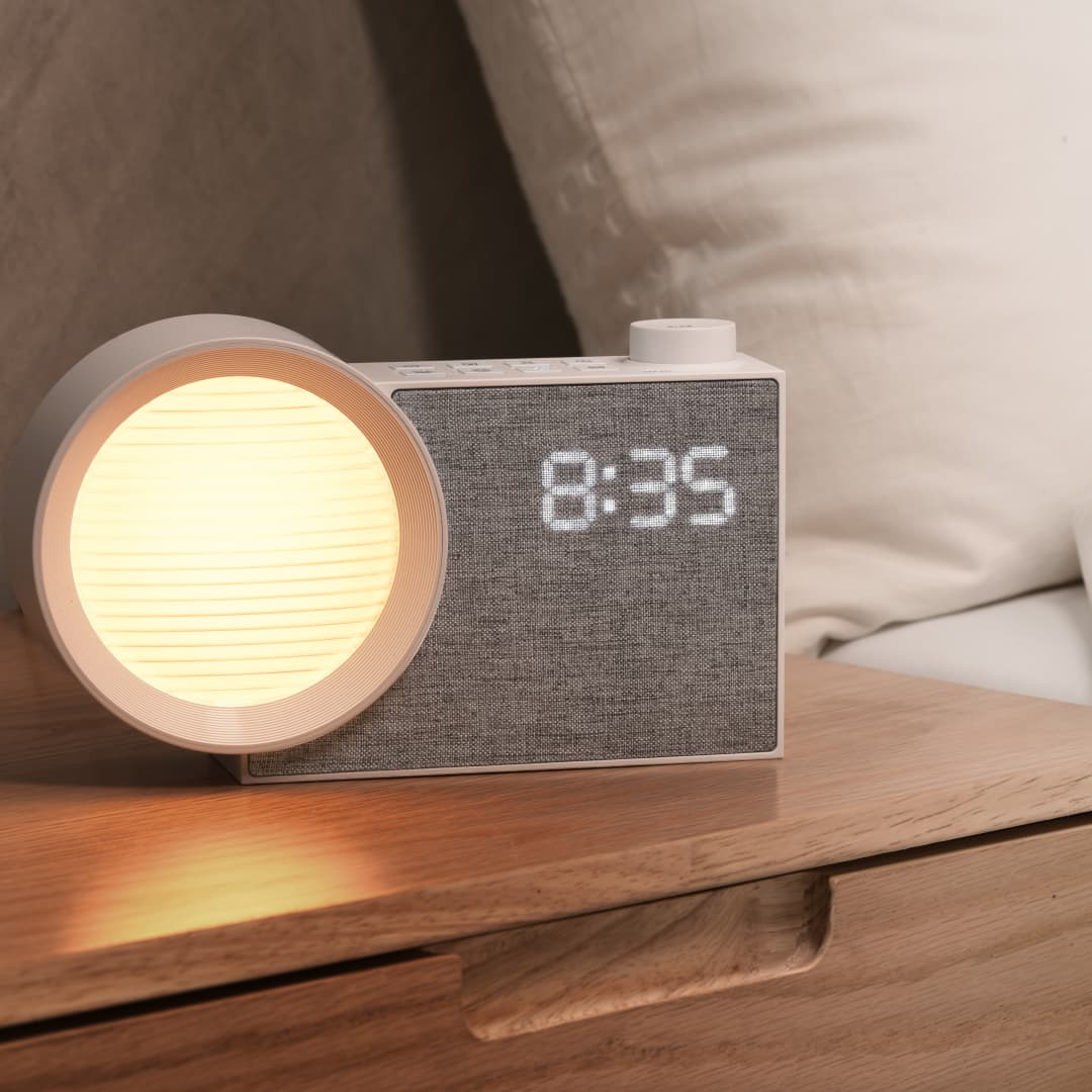 ساعة منبه WILIT مع إضاءة ليلية - مراجعة Lighting Decoration In Bedroom وسعره