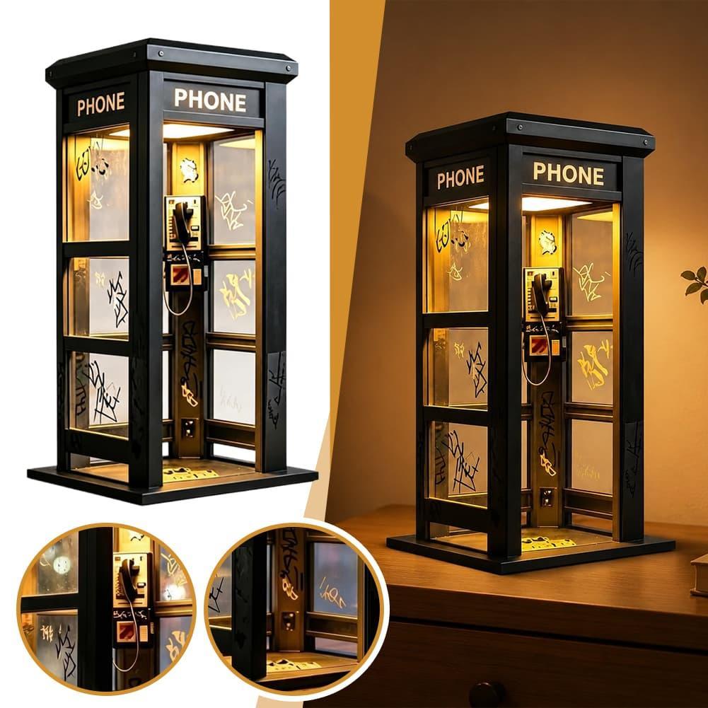 مصباح طاولة على شكل كشك هاتف ل - مراجعة Vintage Lighting Decor وسعره