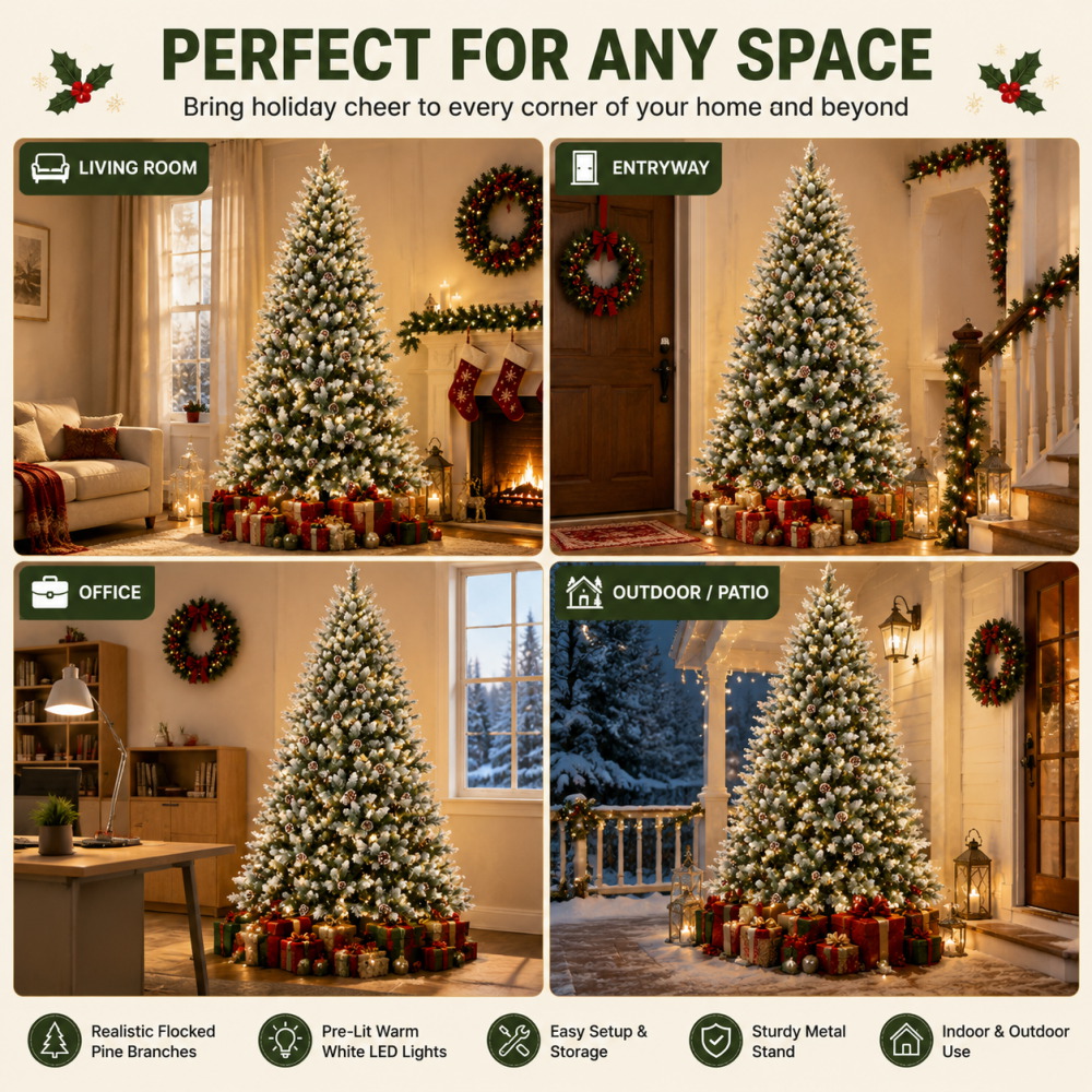 شجرة عيد الميلاد الاصطناعية ال - مراجعة Lighting Decoration Stand وسعره