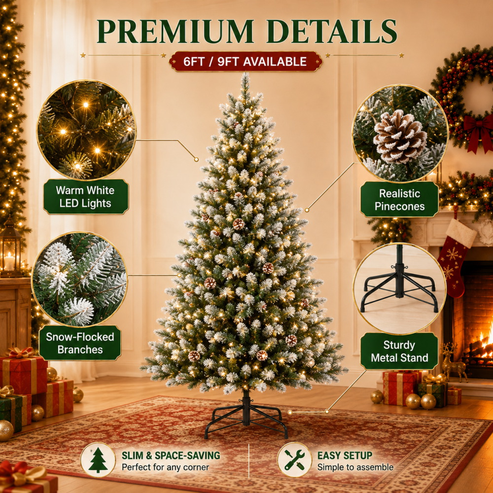 شجرة عيد الميلاد الاصطناعية ال - مراجعة Lighting Decoration Stand وسعره