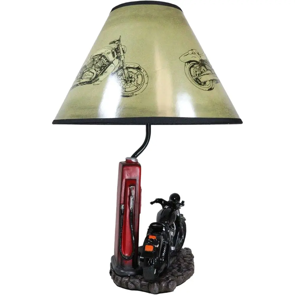 مصباح مكتب على شكل مضخة وقود د - مراجعة Vintage Lighting Decor وسعره