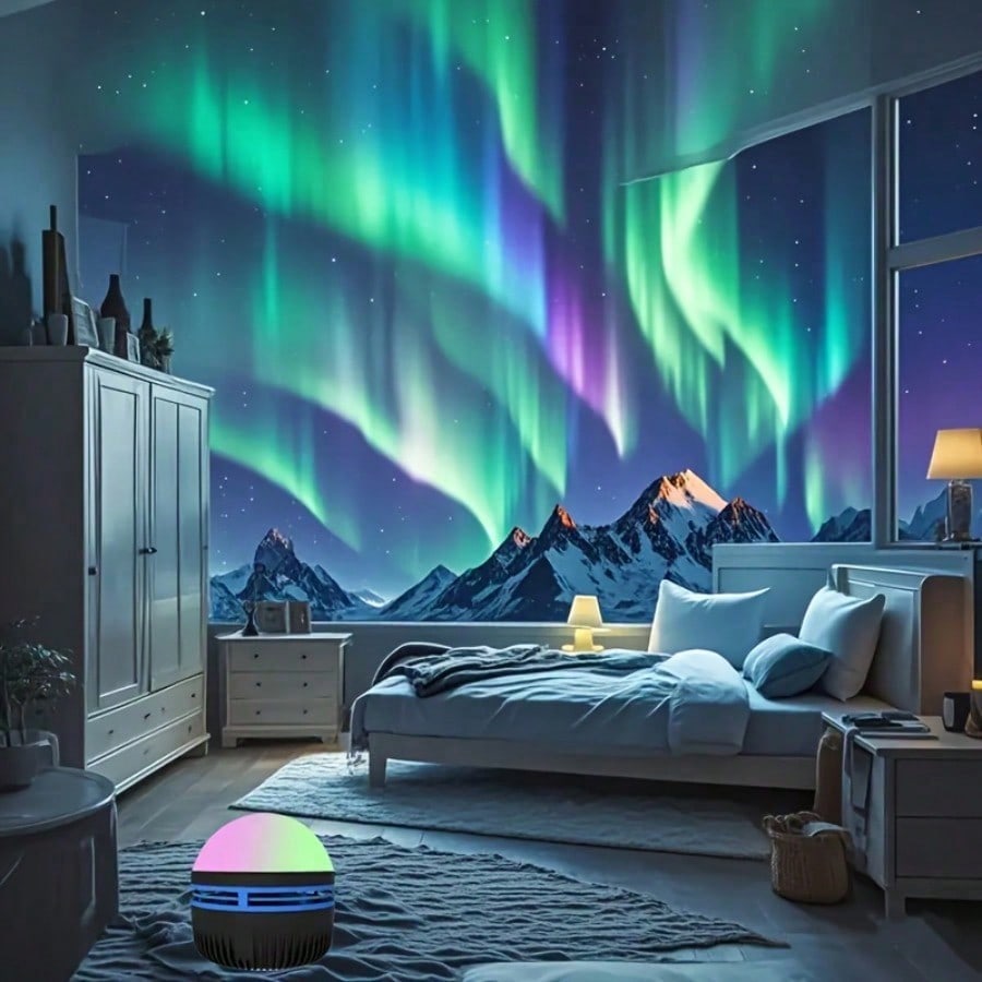 1 عبوة من جهاز عرض الضوء الليل - مراجعة Decor Lighting Pack وسعره