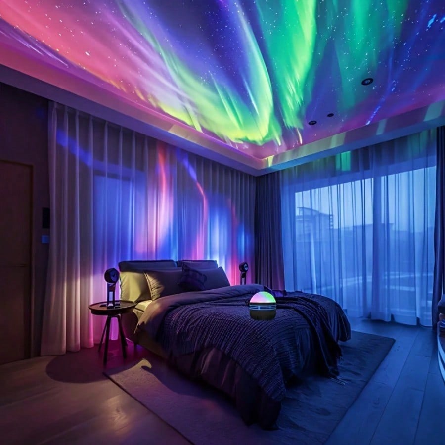 1 عبوة من جهاز عرض الضوء الليل - مراجعة Decor Lighting Pack وسعره