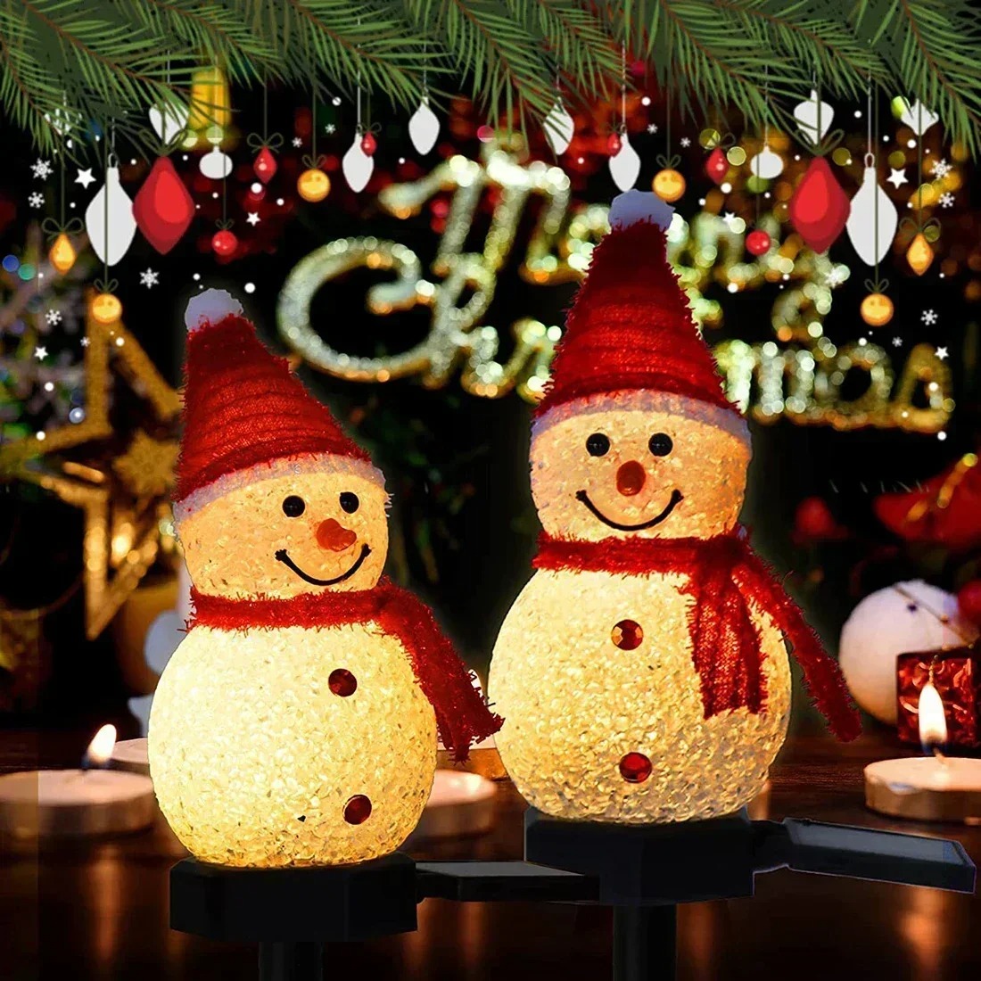 مصباح حديقة شمسي على شكل رجل ا - مراجعة Yard Lighting Decor وسعره