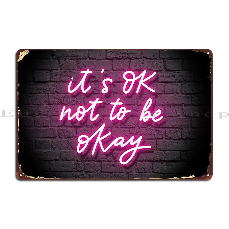لافتة نيون بعبارة 'It S Ok Not - مراجعة Ok Lighting Decor وسعره