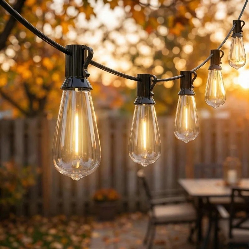 أضواء LED شمسية خارجية على شكل - مراجعة Outdoor Lighting Wedding Decor وسعره