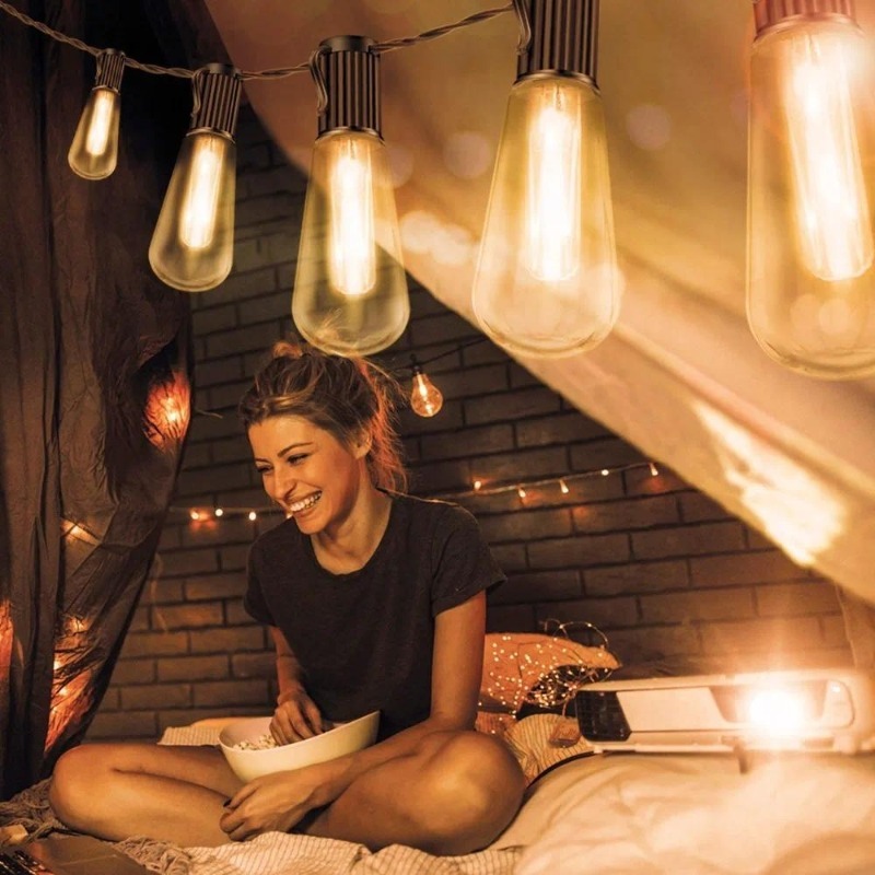 أضواء LED شمسية خارجية على شكل - مراجعة Outdoor Lighting Wedding Decor وسعره
