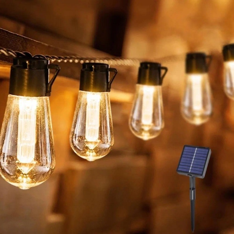 أضواء LED شمسية خارجية على شكل - مراجعة Outdoor Lighting Wedding Decor وسعره