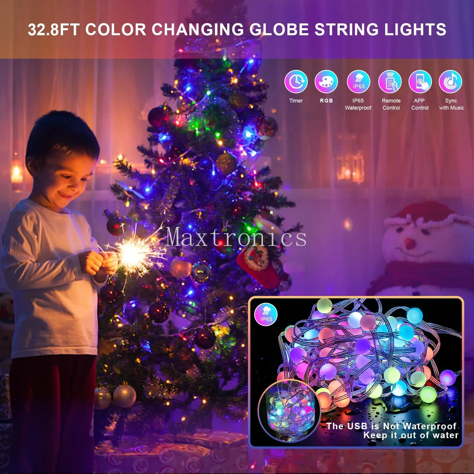 الذكية 4 أنماط RGB WS2812B LED - مراجعة Decor Lighting Address وسعره